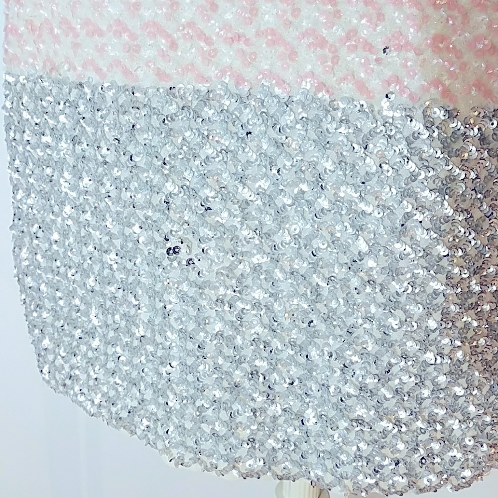 🌸- Badgley Mischka Sequin Evening Dress - Picture 4 of 9